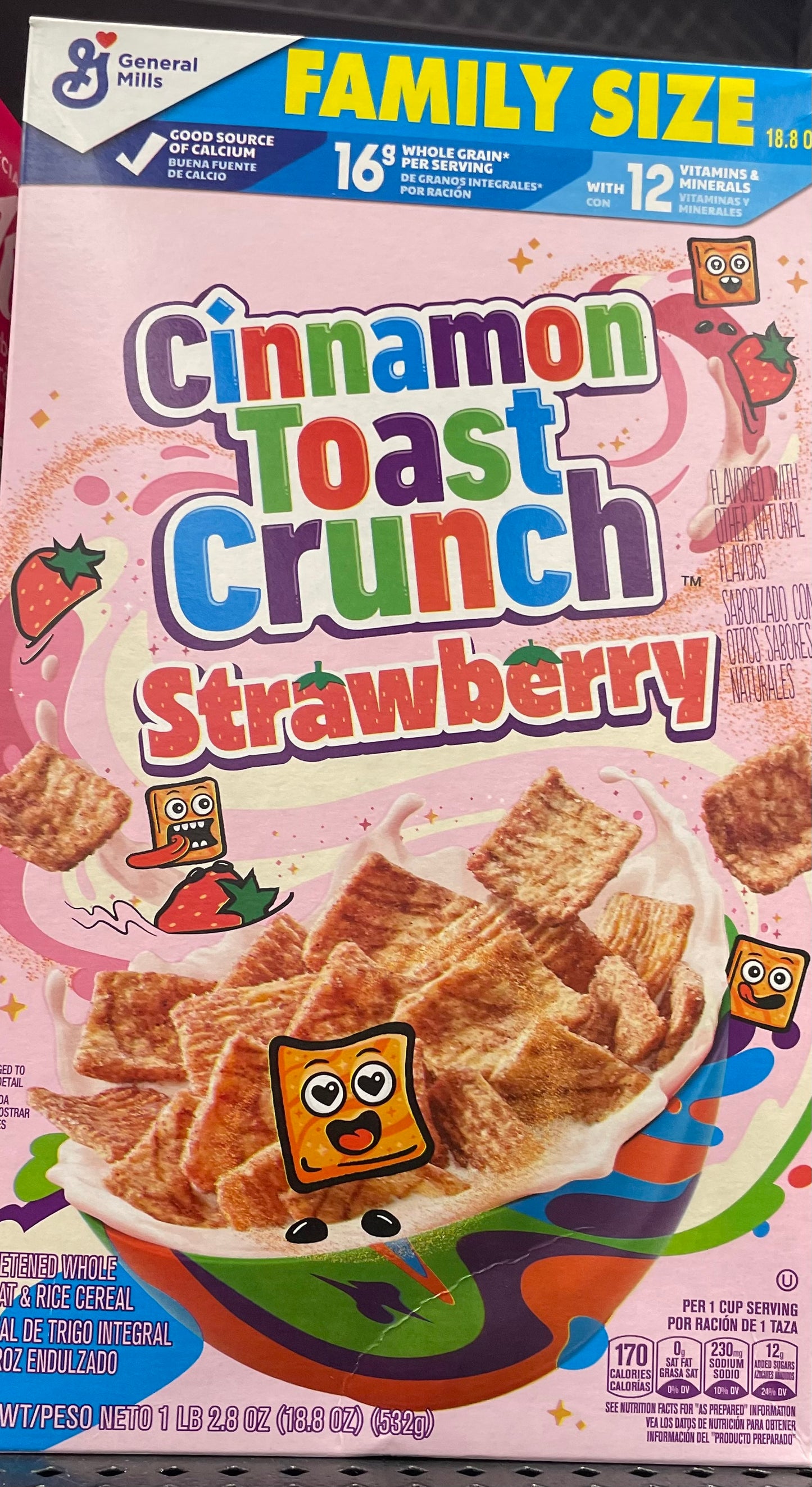 Strawberry Cinnamon Toast Crunch 532g