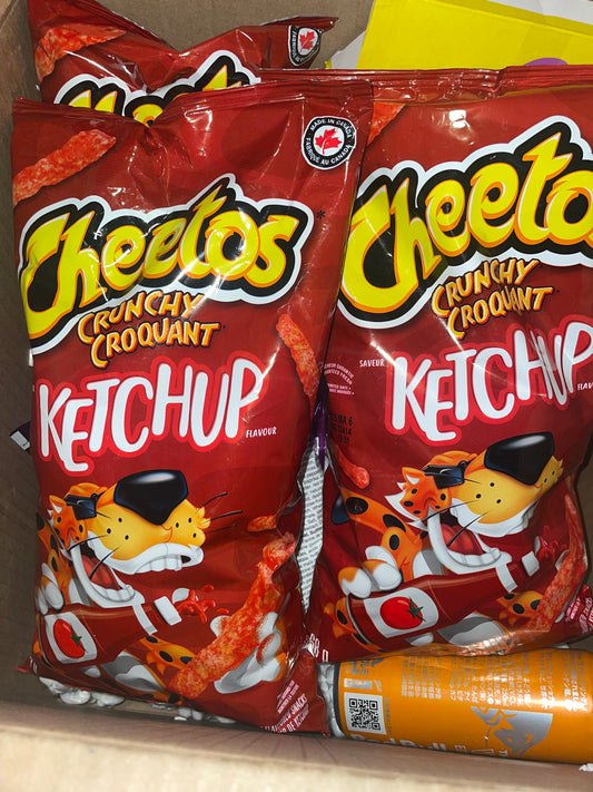 Cheetos Crunchy Ketchup Flavored Snack (UK)