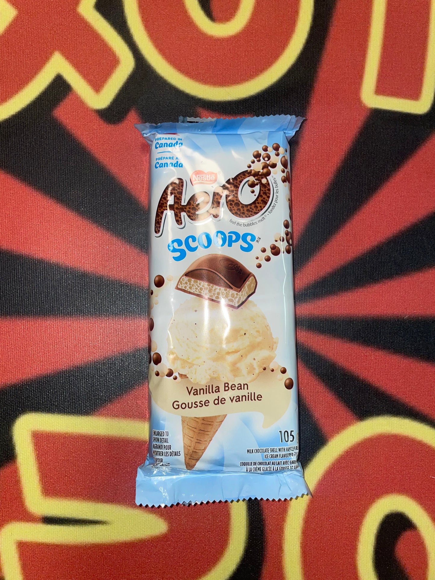 Aero Scoops Vanilla Bean Ice Cream Flavored Chocolate (UK) Nestle