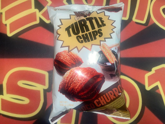 Orion Turtle Chip Churros, Choco Flavor 5.64oz