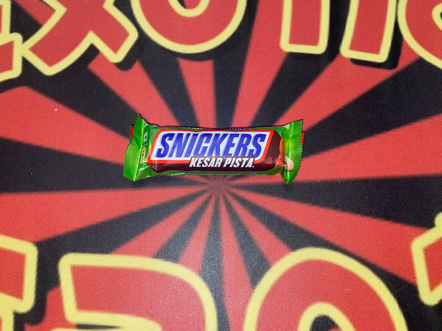 Snickers Pistachio Flavored Chocolate Bar Sweet & Crunchy Tasty Snack
