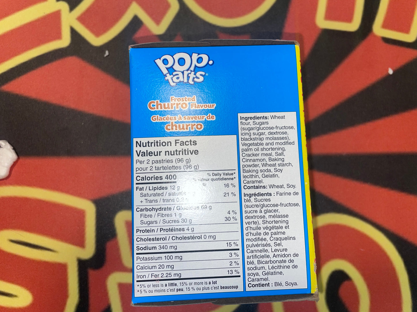 Pop Tarts Frosted Churro Flavor 384g (UK)
