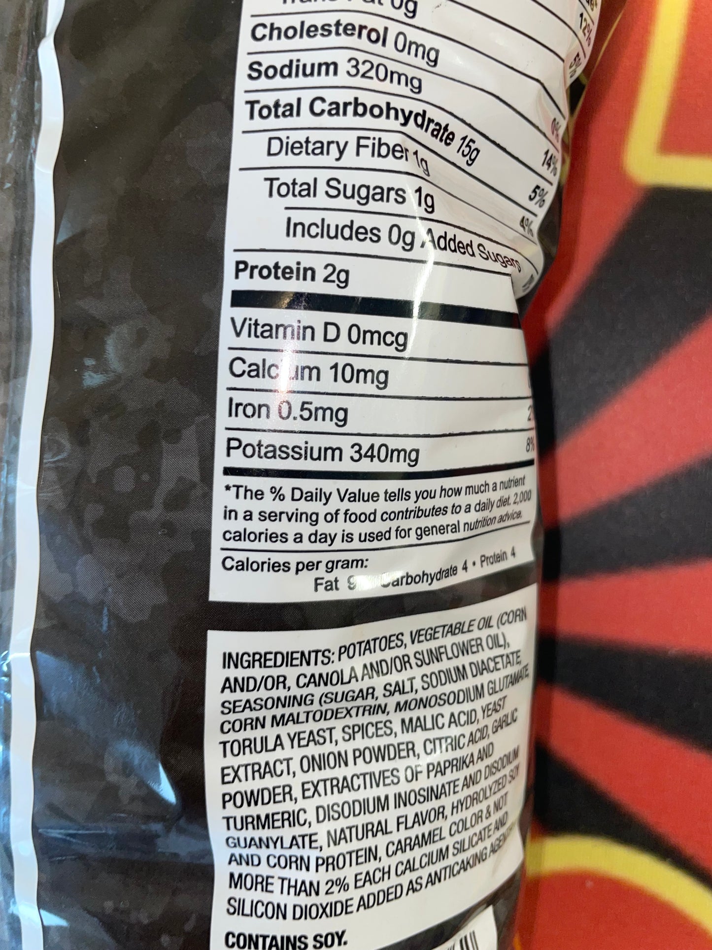 The Whole Shabang Extreme Super Seasoned Snacks with a bonus kick of heat