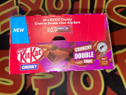 Kit Kat Crunchy Double Chocolate Chunky Chocolate Bar (UK)