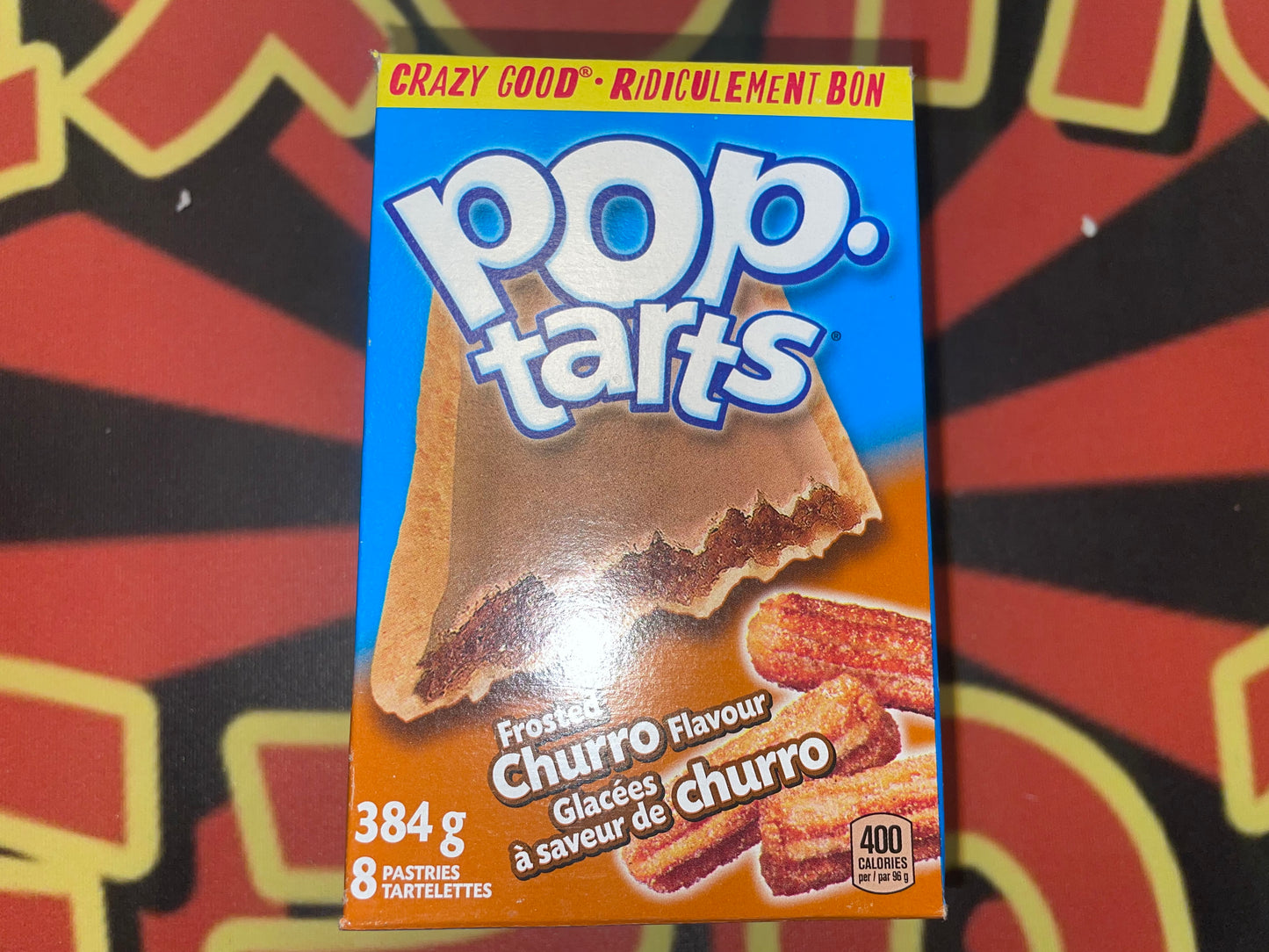 Pop Tarts Frosted Churro Flavor 384g (UK)