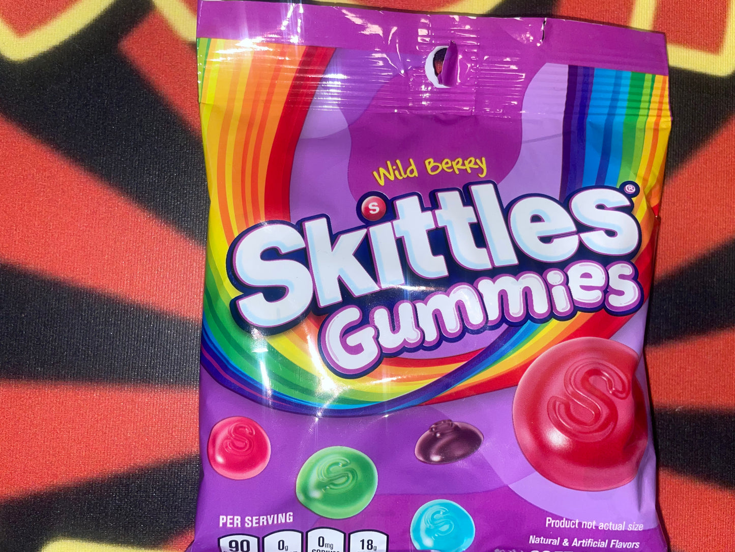 Skittles Gummies Wild Berry Flavor