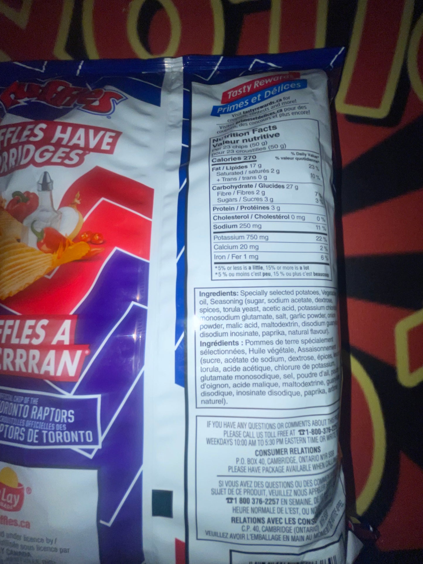 Ruffles Spicy All Dressed Chips (Canada)