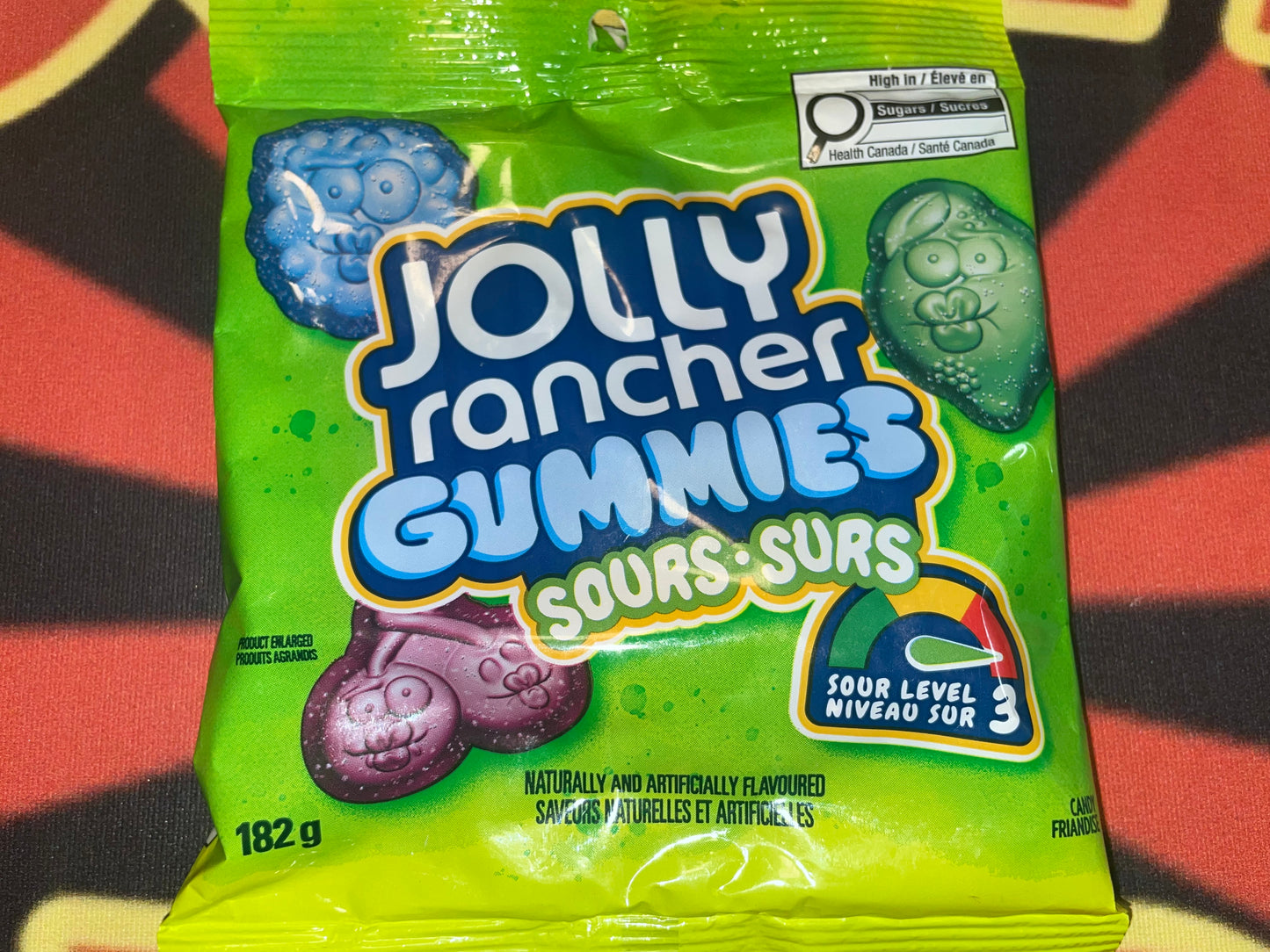 Jolly Rancher Gummies Sours 182g Sour Candy Candies Sweet Gummy Gummie