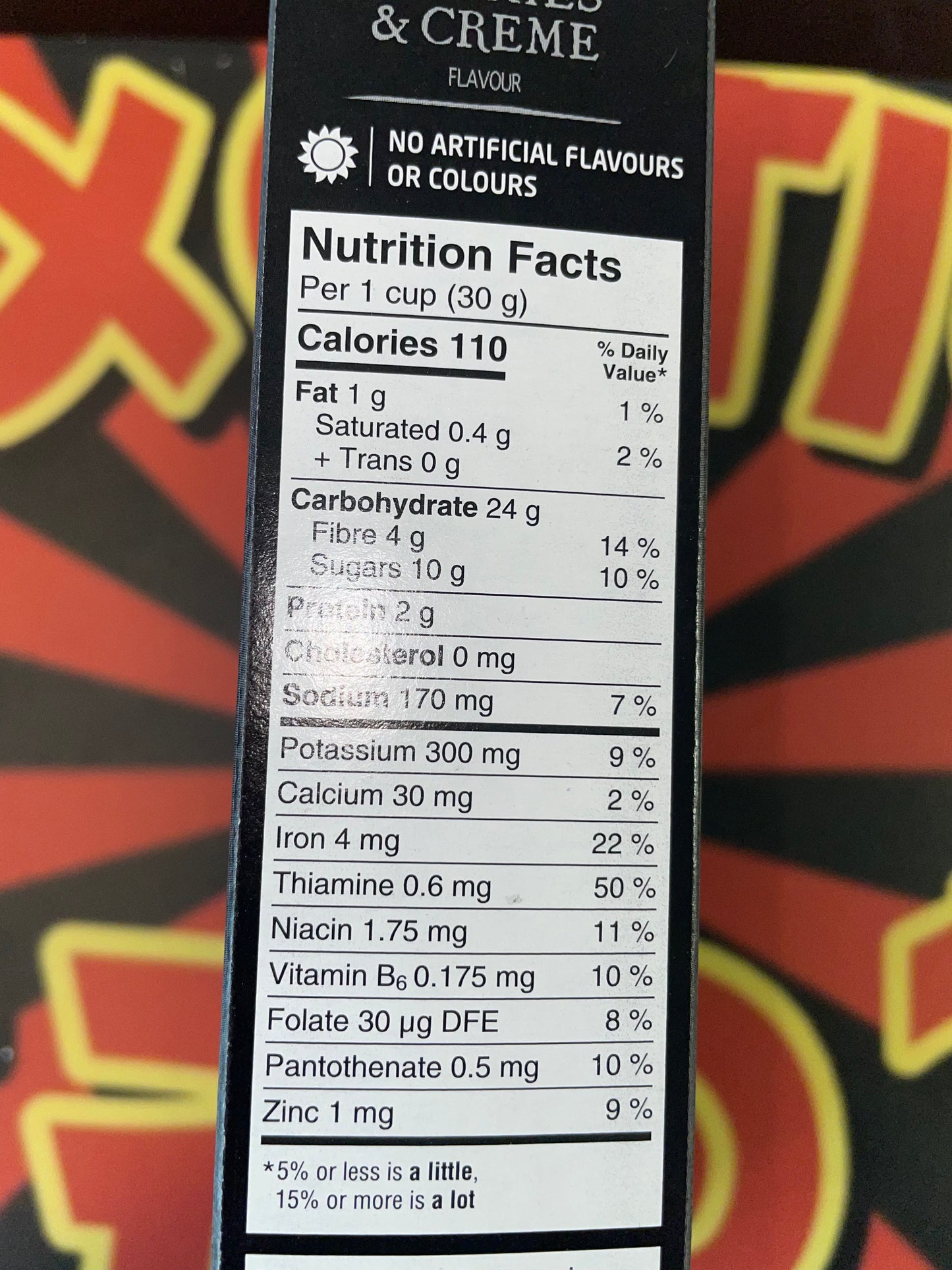Wednesday Addams Cookies and Creme Flavoured Cereal Kelloggs (United Kingdom) Sweet Crunchy Corn Cereal Sweet 227g