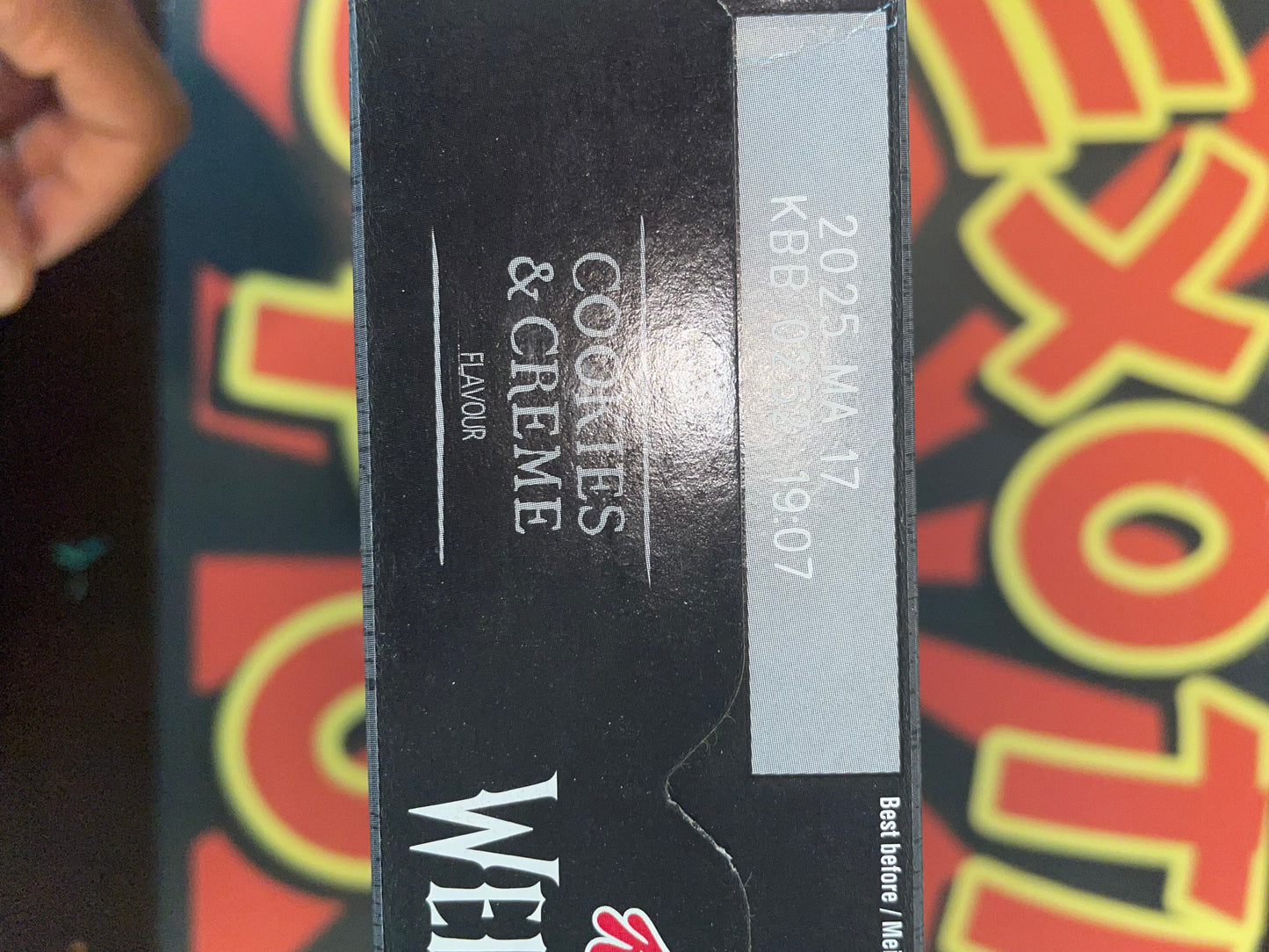 Wednesday Addams Cookies and Creme Flavoured Cereal Kelloggs (United Kingdom) Sweet Crunchy Corn Cereal Sweet 227g