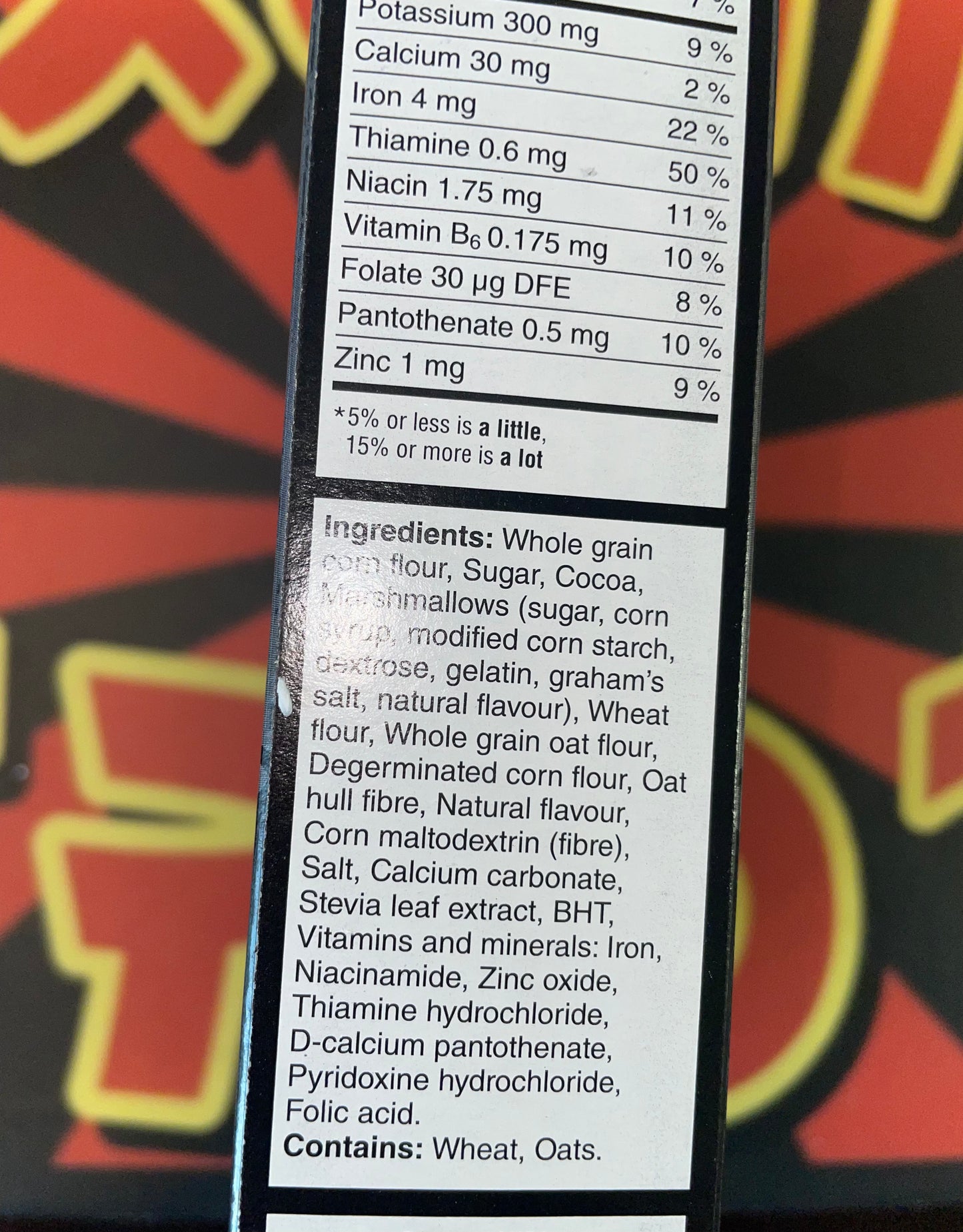Wednesday Addams Cookies and Creme Flavoured Cereal Kelloggs (United Kingdom) Sweet Crunchy Corn Cereal Sweet 227g