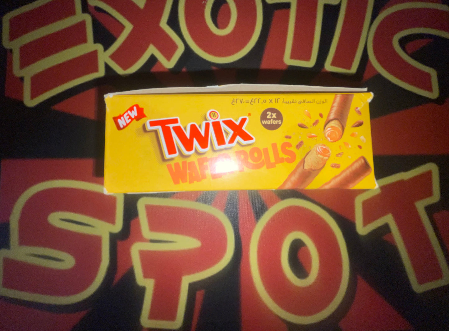 Twix Chocolate Wafer Rolls (UK) 4 Wafer Rolls