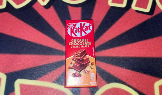 KitKat Caramel Chocolate Coated Wafer Bar Kit Kat Snack Candy Sweet Crunchy (UK)