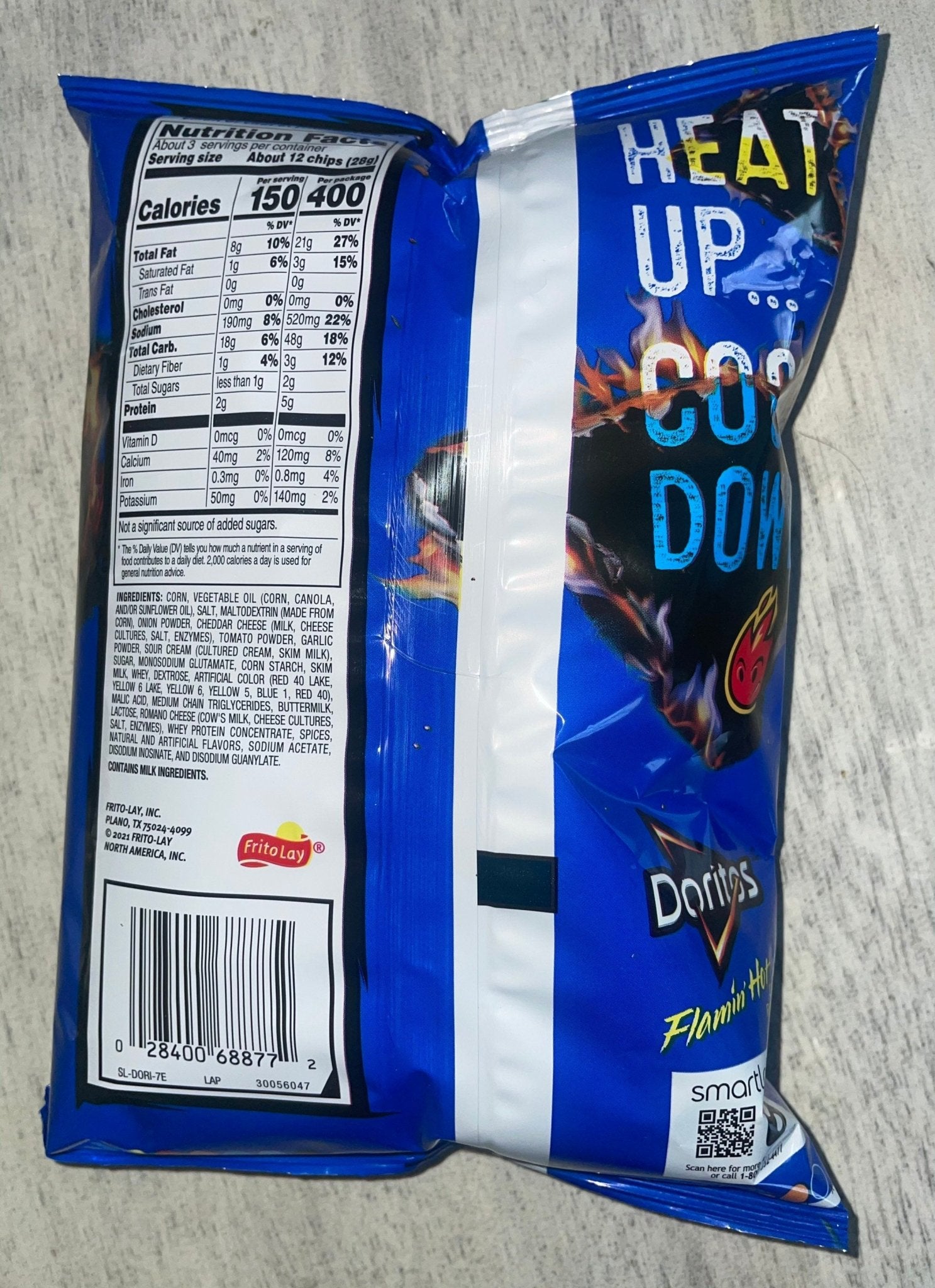 Doritos Flamin’ Hot Cool Ranch 2.75oz - Exotic Spot 99