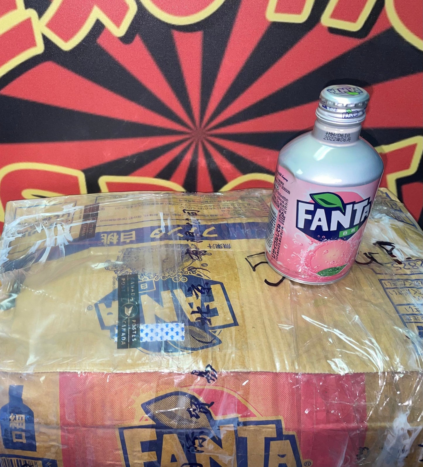 Fanta White Peach Aluminum Mini Can 24- Pack