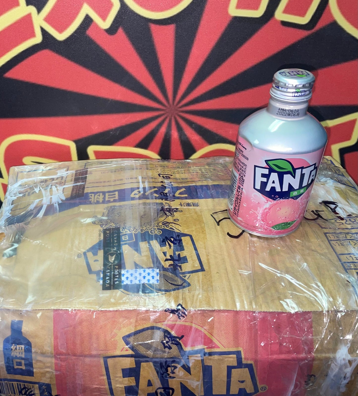 Fanta White Peach Aluminum Mini Can 24- Pack