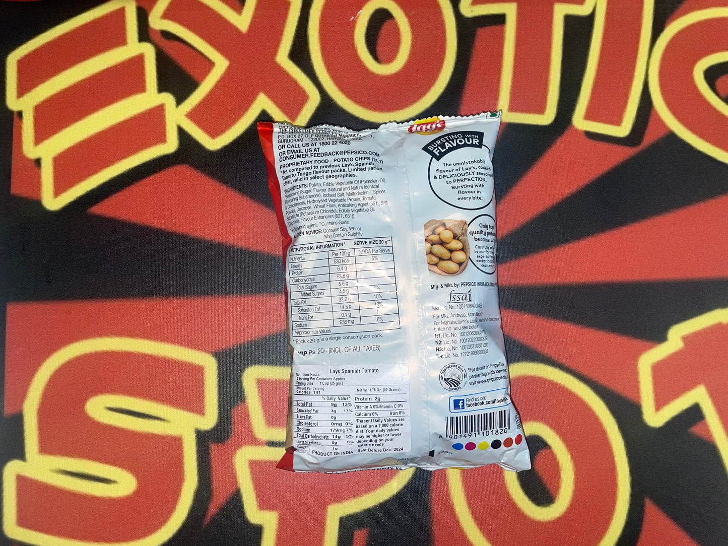 Lays Spanish Tomato Tango Flavour Chips