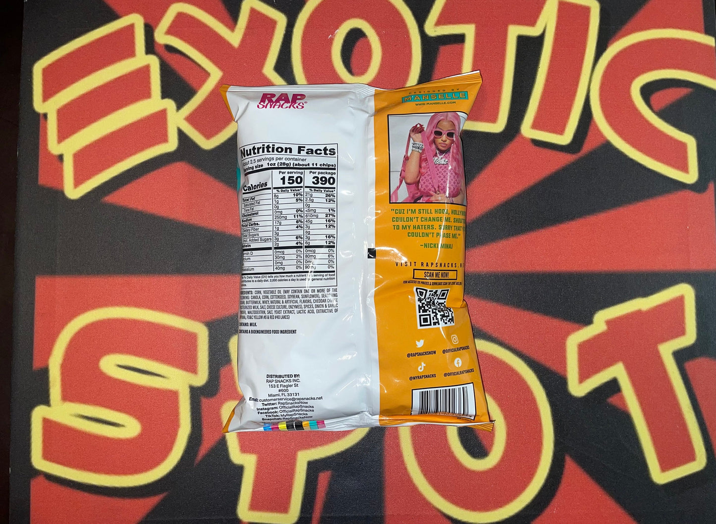 Nocho Nachos Tortilla Chips Nicki Minaj Snack