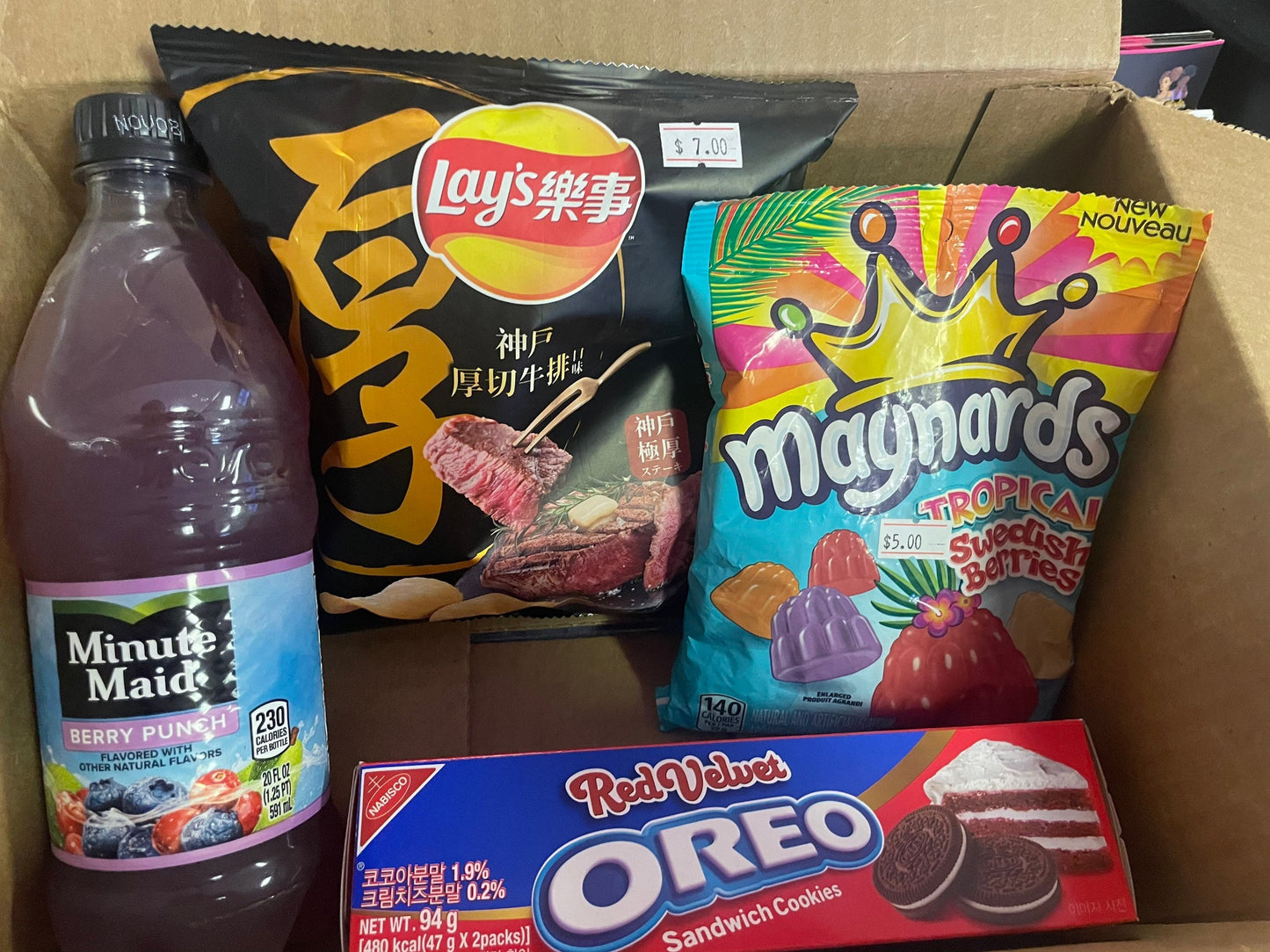 Happy Birthday Party Snack Box for Enthusiasts