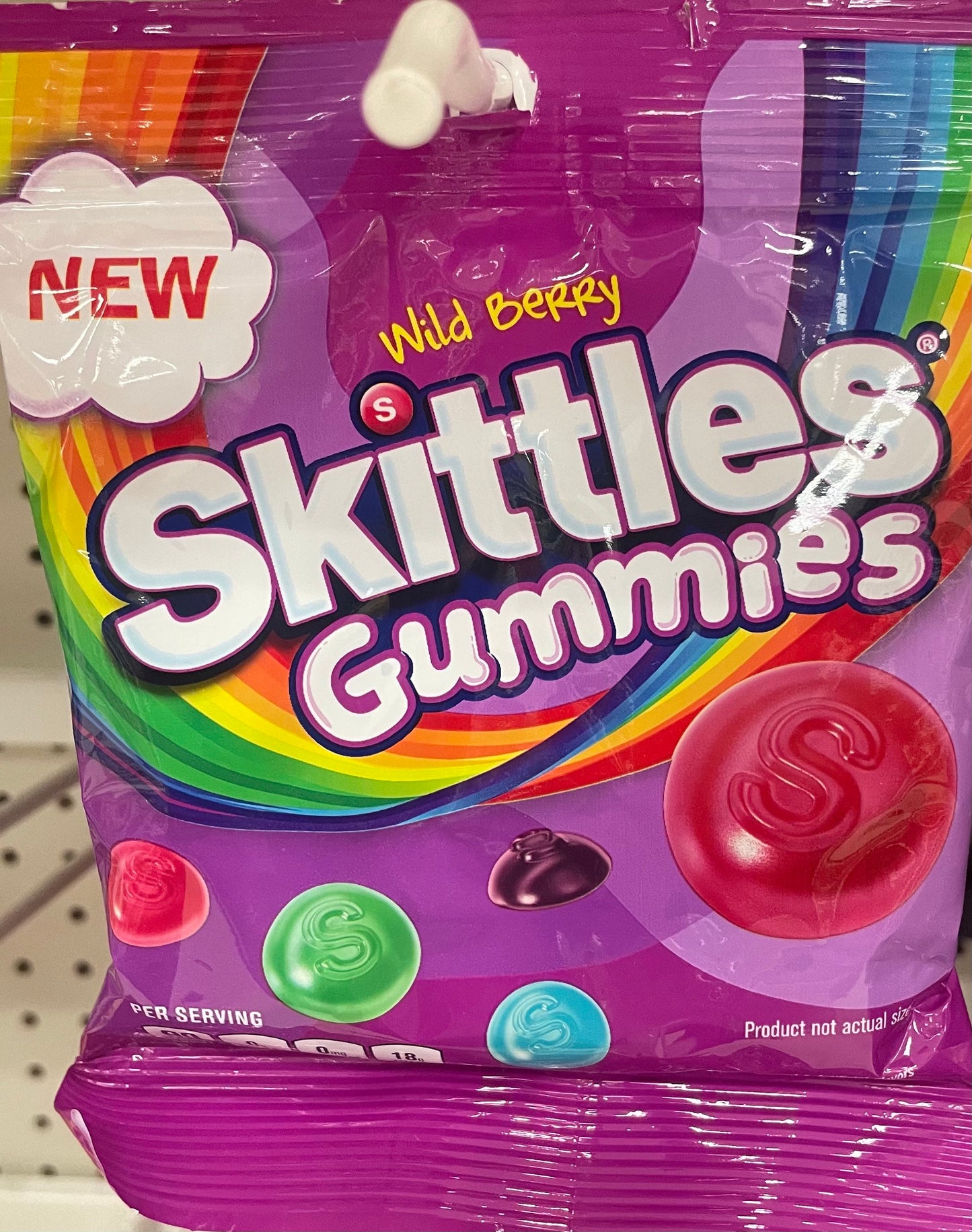 Skittles Gummies Wild Berry Flavor