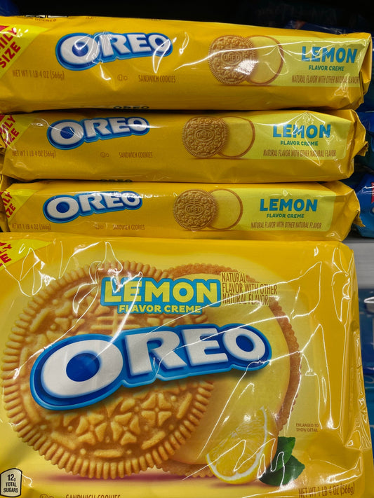 Oreo Lemon Flavor Creme 566g