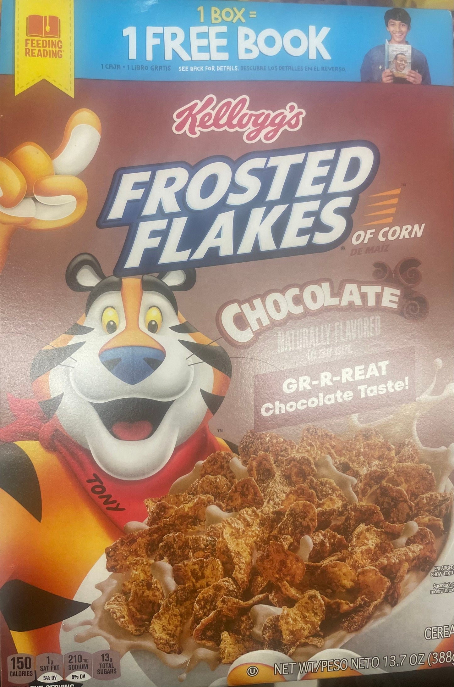 Frosted Flakes Chocolate Kellogg’s Cereal 388g