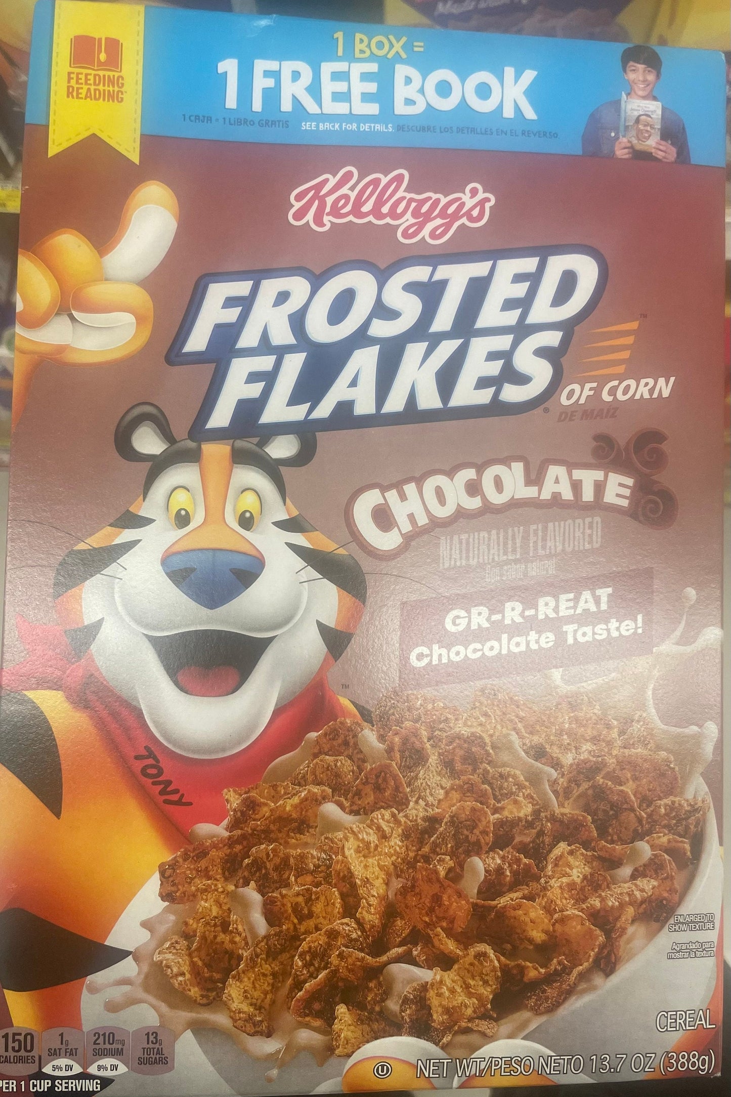 Frosted Flakes Chocolate Kellogg’s Cereal 388g