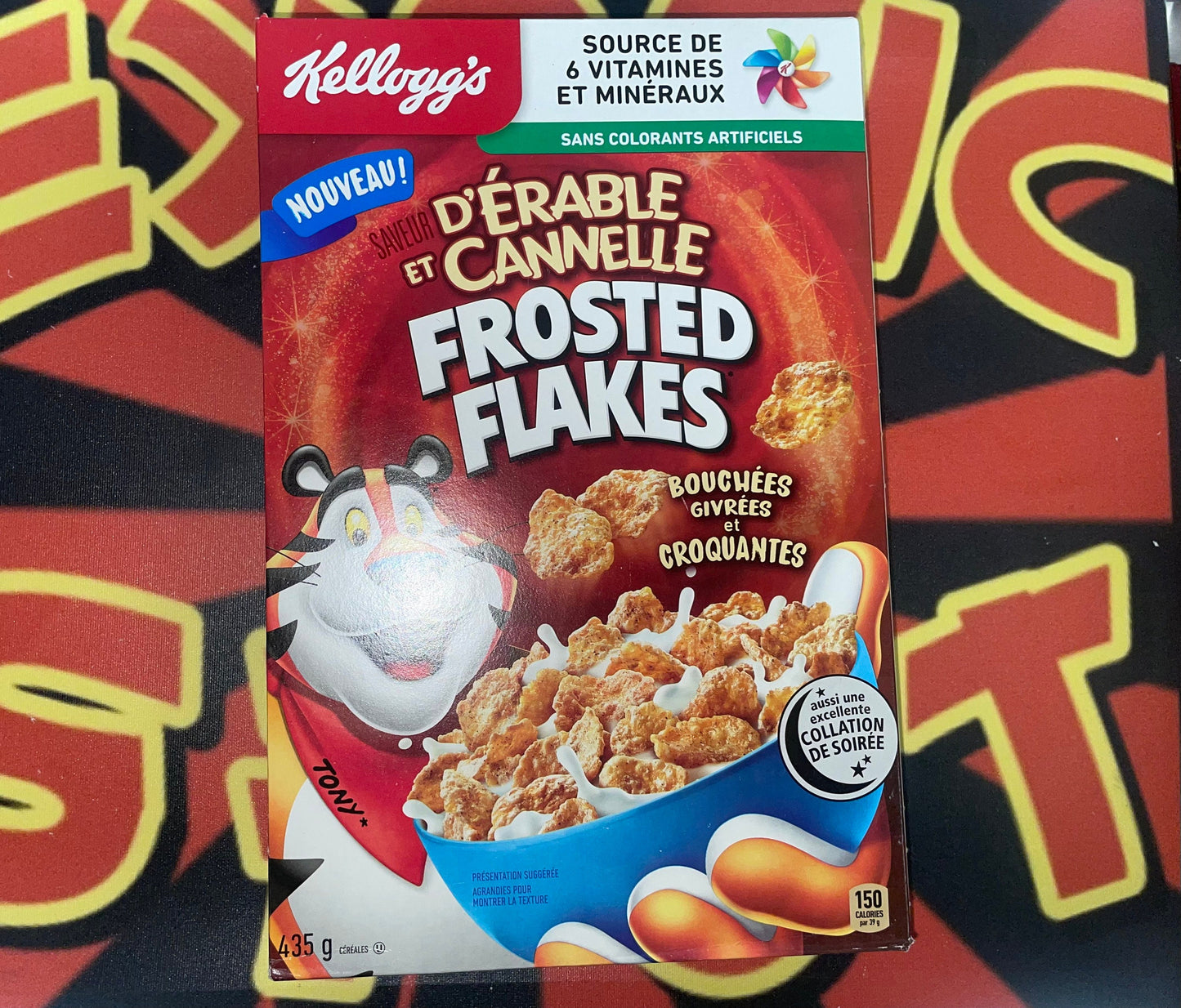 Maple Cinnamon Frosted Flakes New Kelloggs Cereal