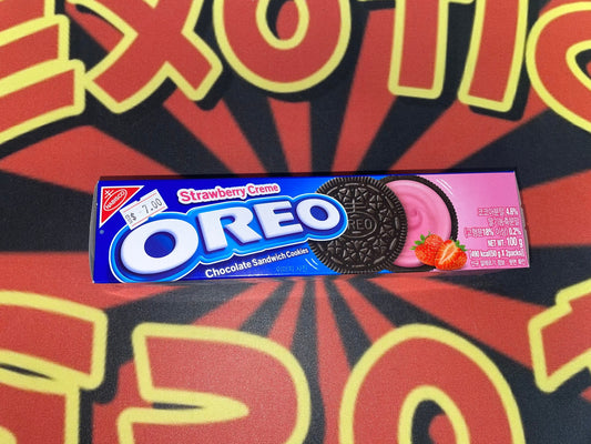Oreo Strawberry Creme Cookies (China)