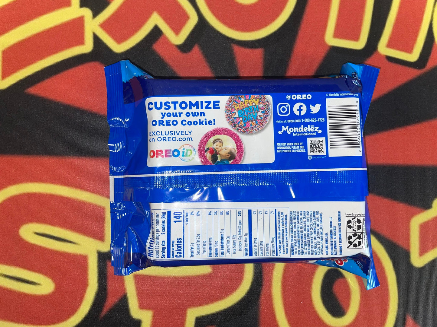 Oreo S’mOreo Limited Edition Sandwich Cookies S’mores Graham Flavor Cookie