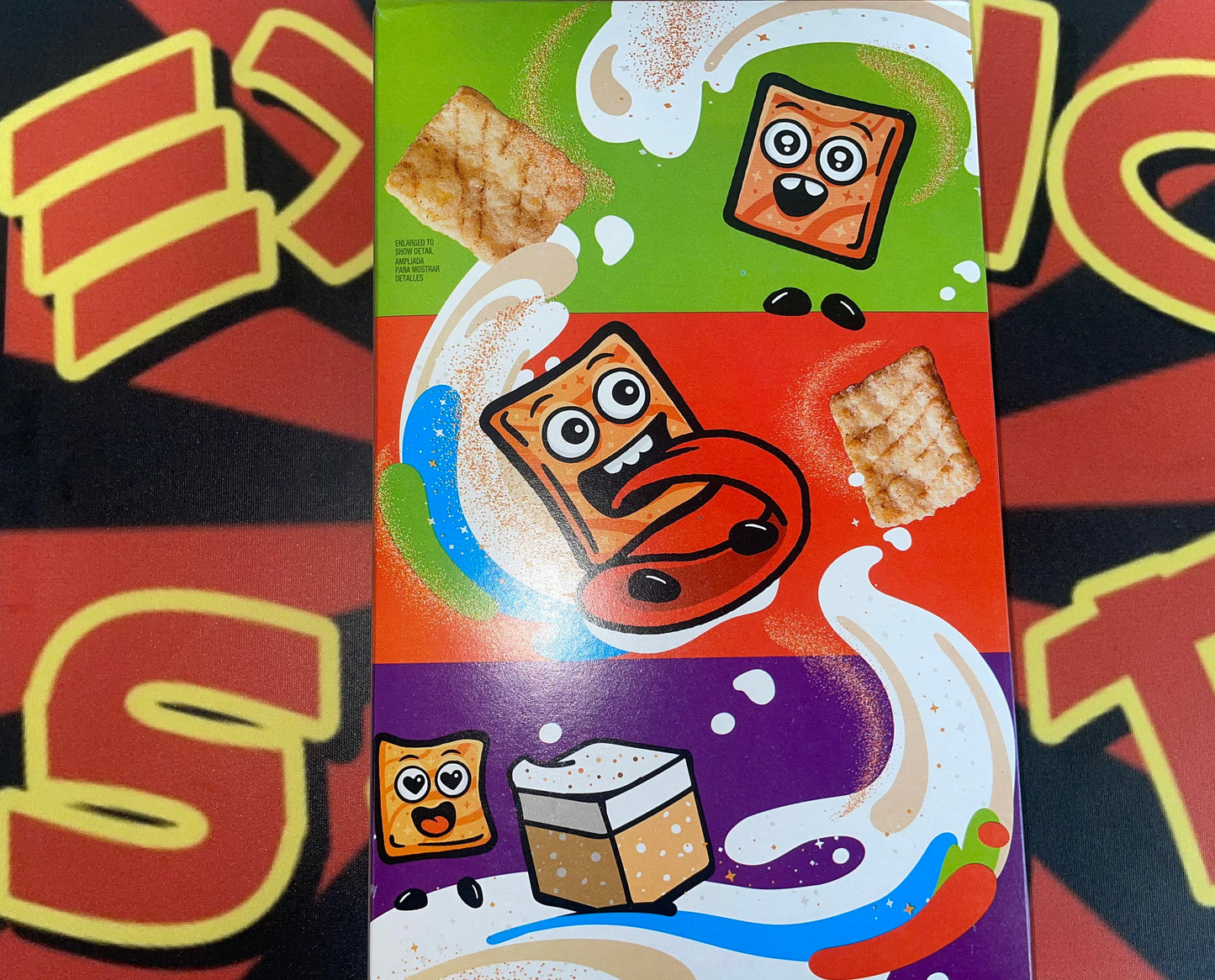 Tres Leches Toast Crunch Limited Edition Cereal Cinnamon