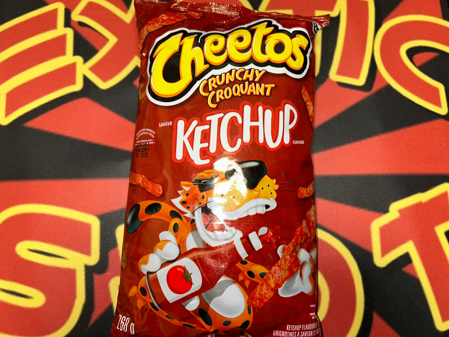 Cheetos Crunchy Ketchup Flavored Snack (UK)