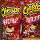 Cheetos Crunchy Ketchup Flavored Snack (UK)