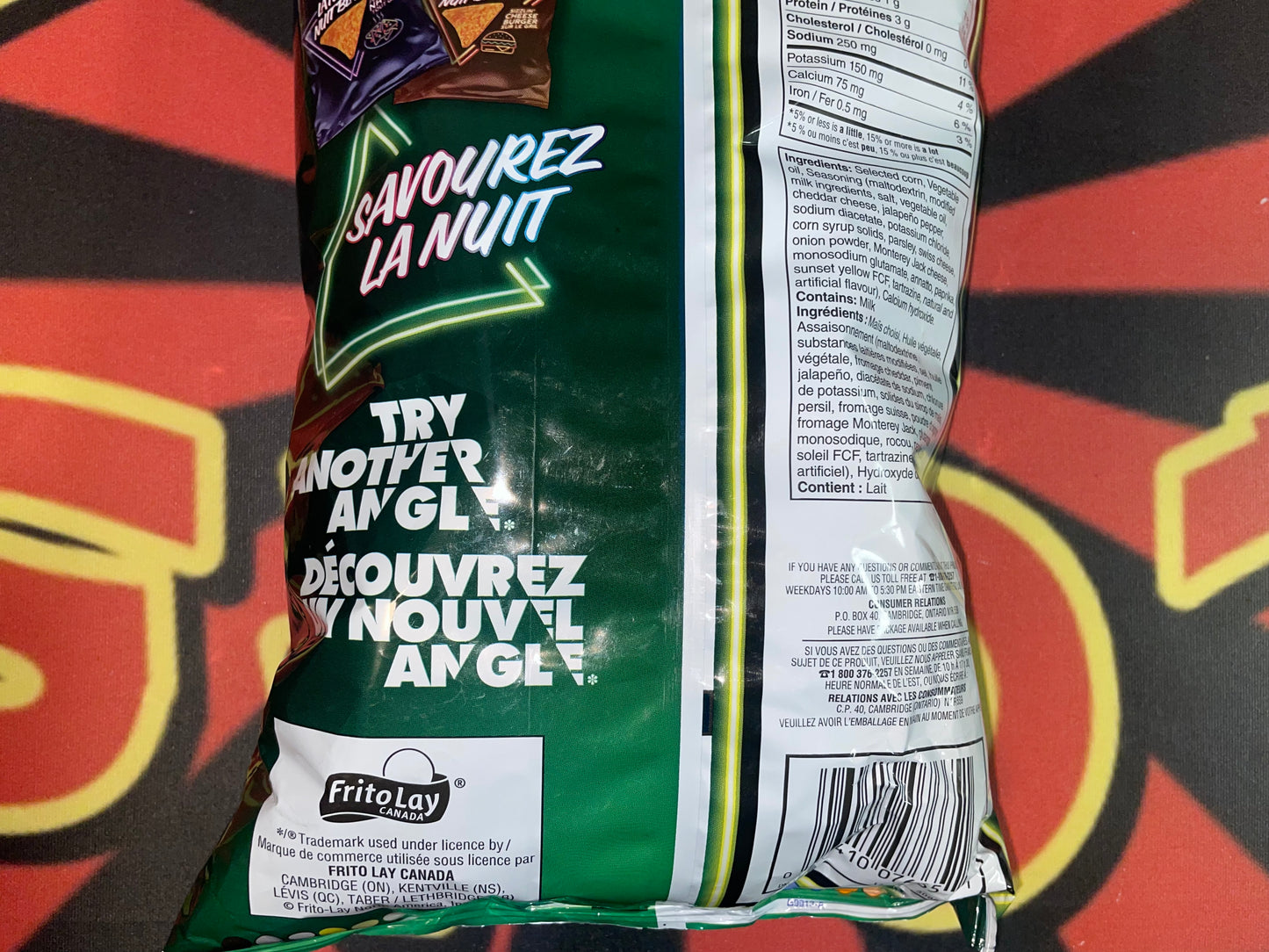 Doritos Late Night Creamy Jalapeño Popper Flavored Tortilla Chips (United Kingdom) Rare Snack 210g Late Night Snack