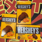 Hersheys Mandarin Waffle Orange Flavored Chocolate Snack (Korea) Crunchy 2 Packs Inside 55g