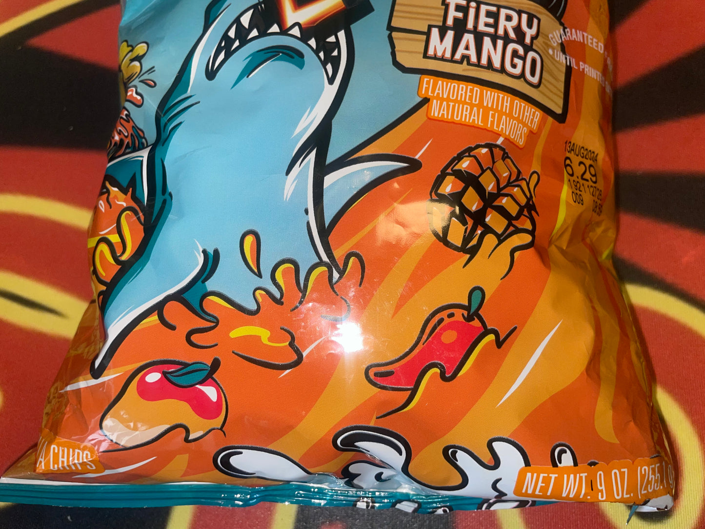 Doritos Baja Blast Fiery Mango Flavored Chips Chip Flavor Limited Edition Rare