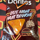 Doritos Late Night Sizzlin’ Cheeseburger Tortilla Chips Limited Time Only Snack Chip Limited Edition (UK) 210g