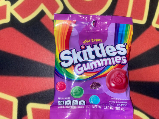 Skittles Gummies Wild Berry Flavor