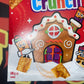 Gingerbread Toast Crunch Cereal Gingerbread Man Cookie Winter Limited Edition Cold Cereal Snack 340g (Canada)