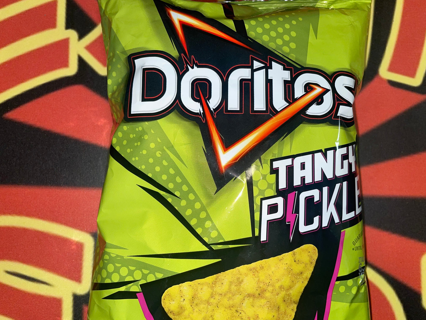 Doritos Tangy Pickle Flavored Chips Dorito Pickles Flavor 262g Tortilla Chip Sweet Crunchy Sour Punch Crunch Snack