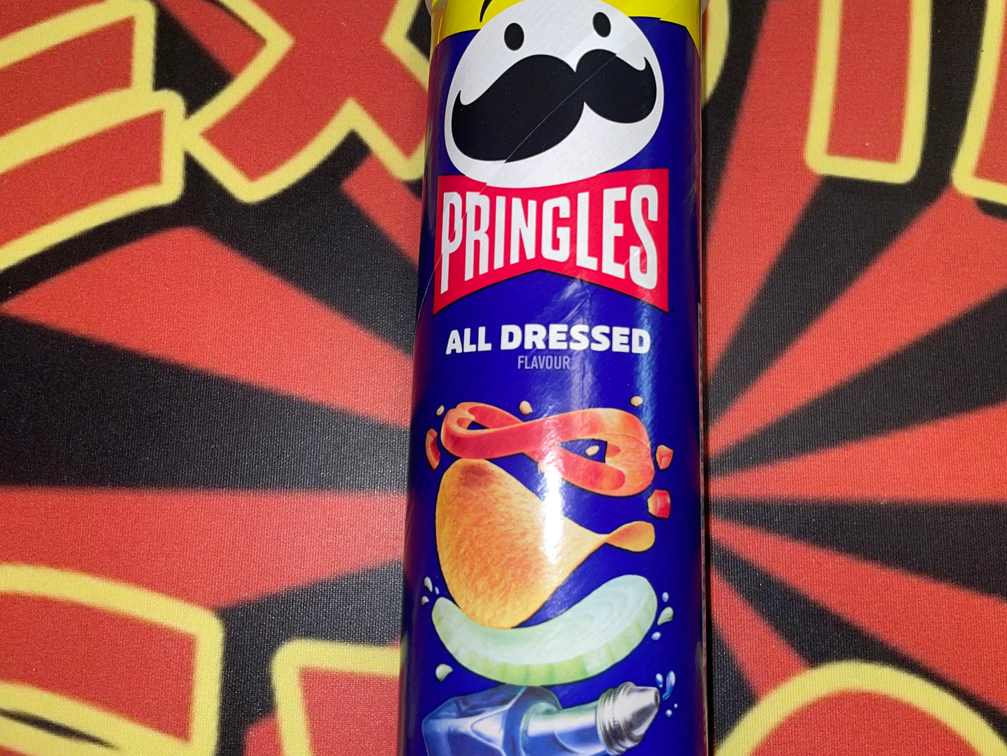 Pringles All Dressed Flavoured Chips (Canada) Snack Chip Tangy Sweet Snacks 156g Salt Vinegar