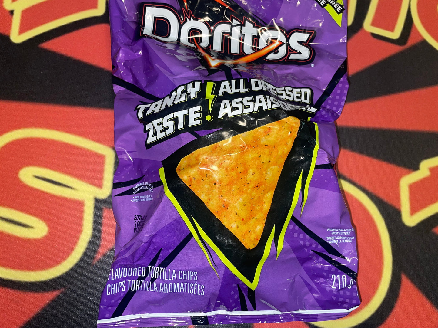 Doritos Tangy All Dressed Flavored Chips Dorito Sweet Zesty Chip 210g Spicy Snack