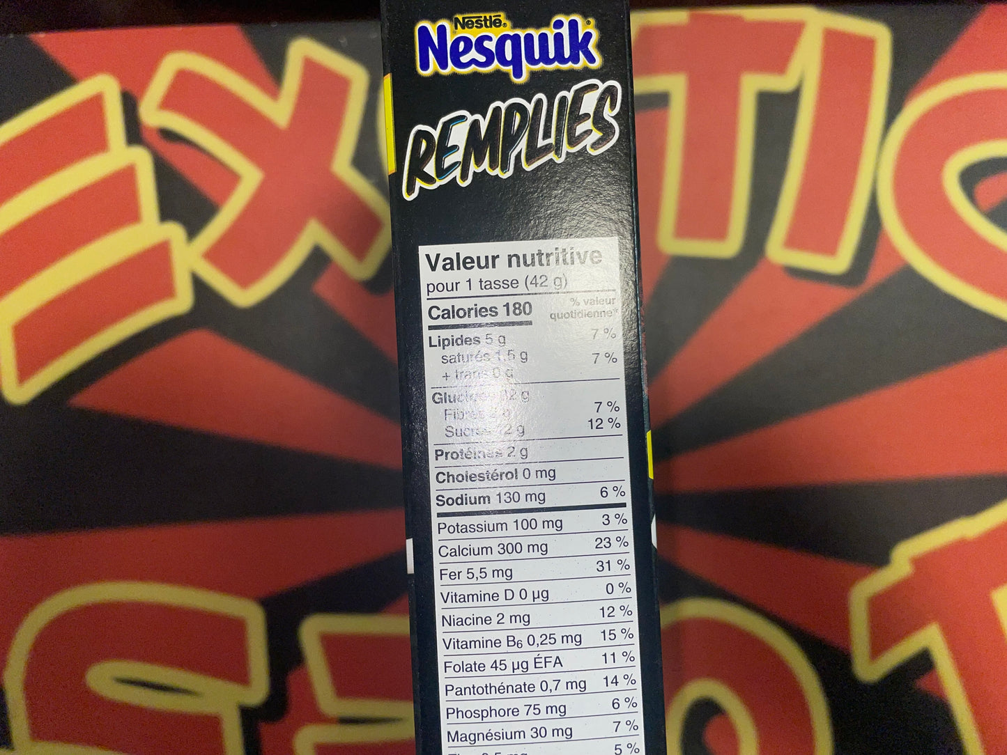 Nesquik Loaded with Vanilla Creme Filling Cereal Nestle General Mills Cold Cereal New 368g