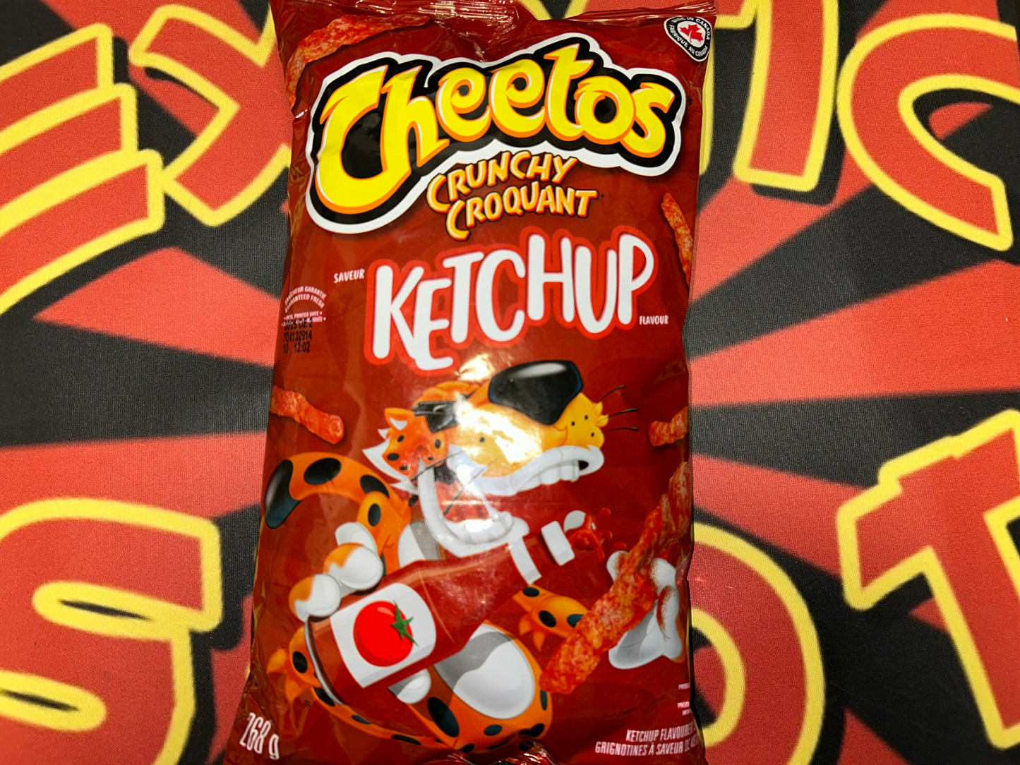 Cheetos Crunchy Ketchup Flavored Snack (UK)