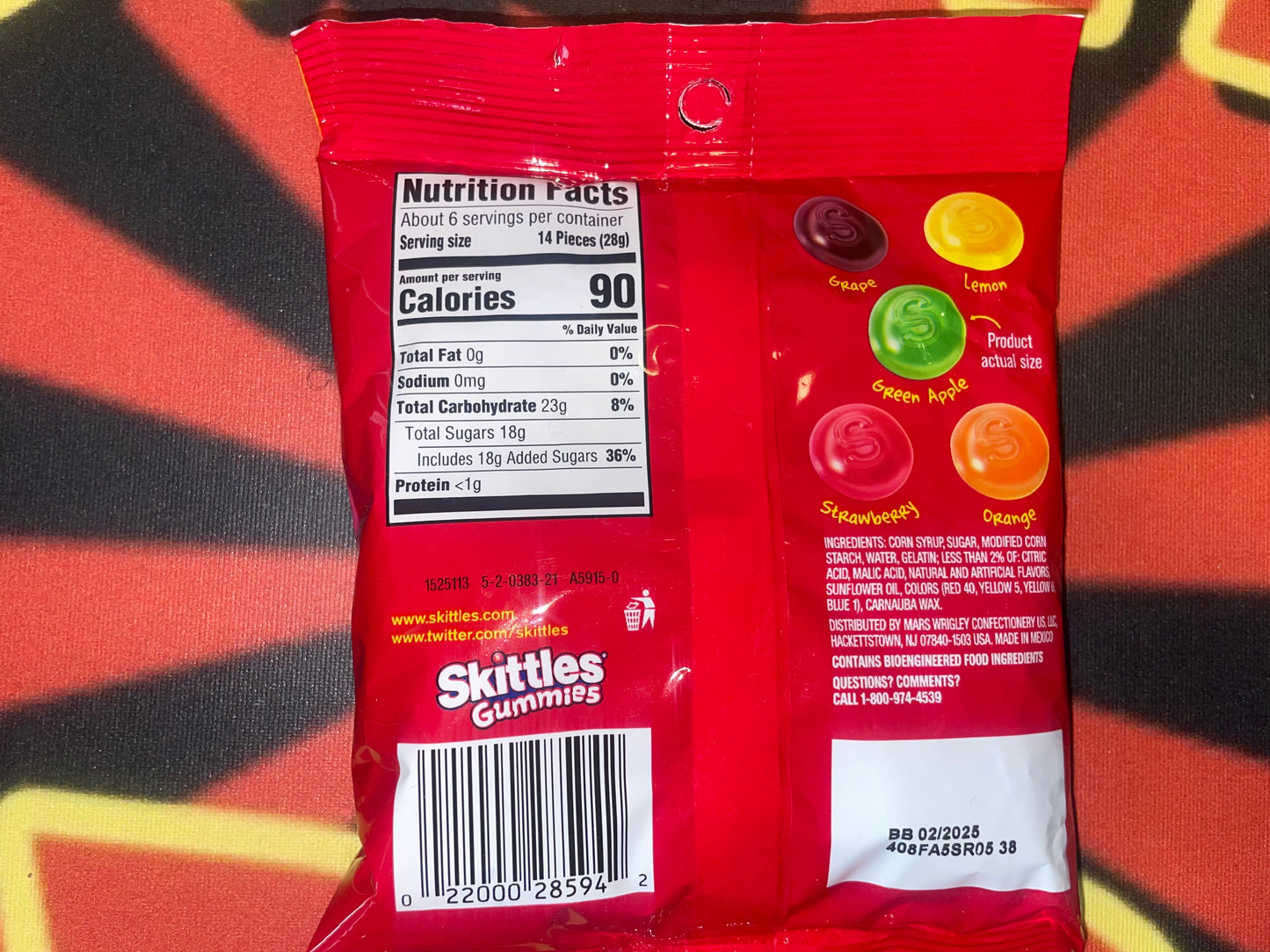 Skittles Gummies Original flavor