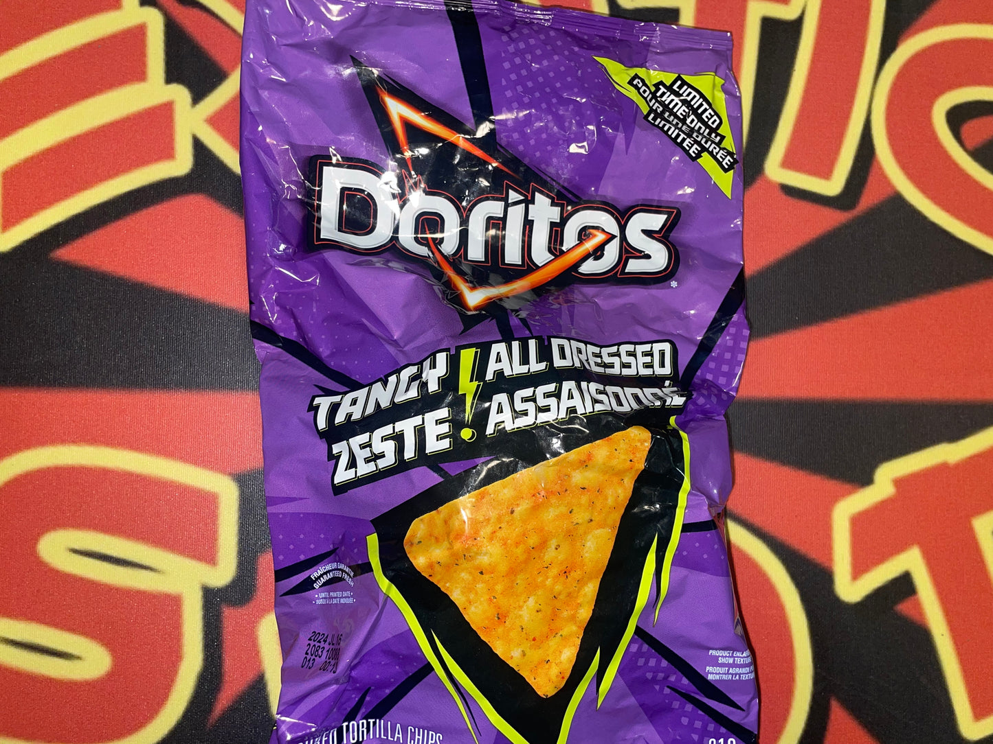 Doritos Tangy All Dressed Flavored Chips Dorito Sweet Zesty Chip 210g Spicy Snack