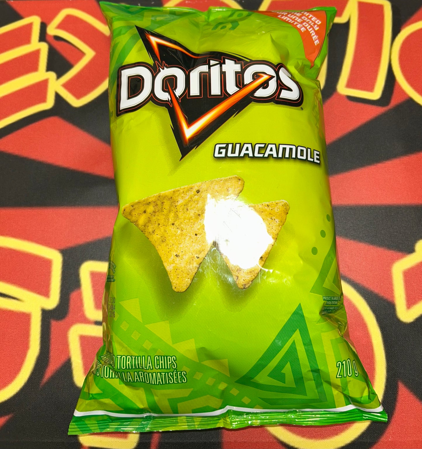 Doritos Guacamole Flavored Chips Dorito Pickles Flavor 210g Tortilla Chip Sweet Crunchy Sour Punch Crunch Snack Chip