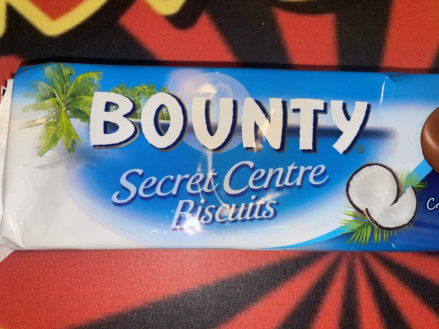 Bounty Secret Centre Biscuits Coconut Flavor Cookie Sweet Cookies Crisp Milk Chocolate Snack - Exotic Spot 99