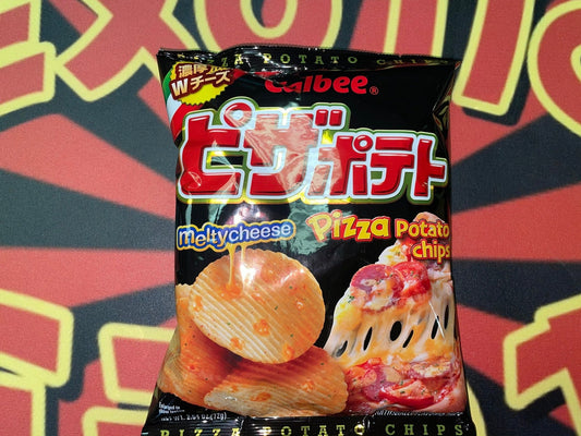 Calbee Melty Cheese Pizza Potato Chips - Exotic Spot 99