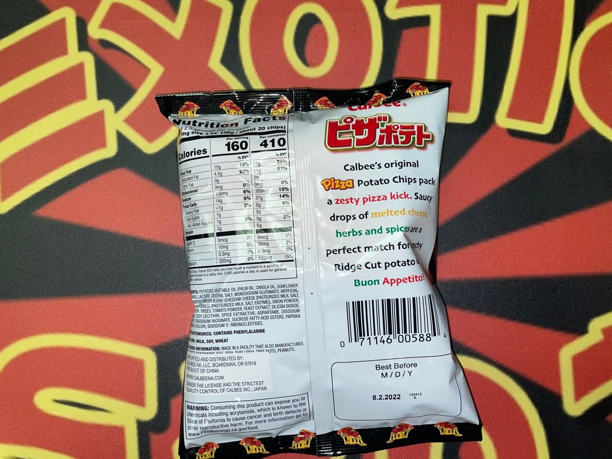 Calbee Melty Cheese Pizza Potato Chips - Exotic Spot 99